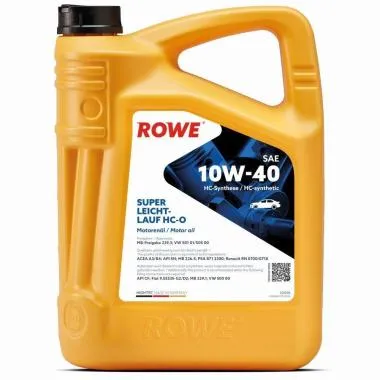 Ulei ROWE 10w40HIGHTEC SUPER LEICHTLAUF HC-O 5l - 20058-0050-99